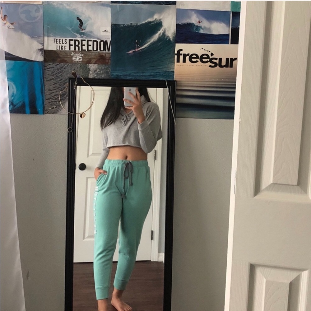 HOLLISTER Teal Comfy Joggers